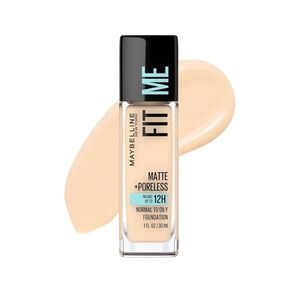 Maybelline Fit Me POUCH Matte + Poreless Liquid Normal To Oily 118 Light Beige